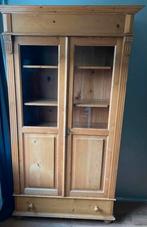Vitrine kast, Ophalen, 100 tot 150 cm, 200 cm of meer, Zo goed als nieuw