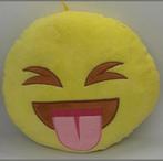 Emoji knuffel kussen. 22 cm, Huis en Inrichting, Woonaccessoires | Kussens, Ophalen of Verzenden, Zo goed als nieuw