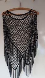 Poncho apart gehaakt met glitter knopen gala feest kerst, Kleding | Dames, Grote Maten, Ophalen of Verzenden, Zo goed als nieuw