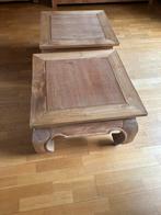 Salontafels (2x1), Minder dan 50 cm, Gebruikt, 50 tot 100 cm, Vierkant