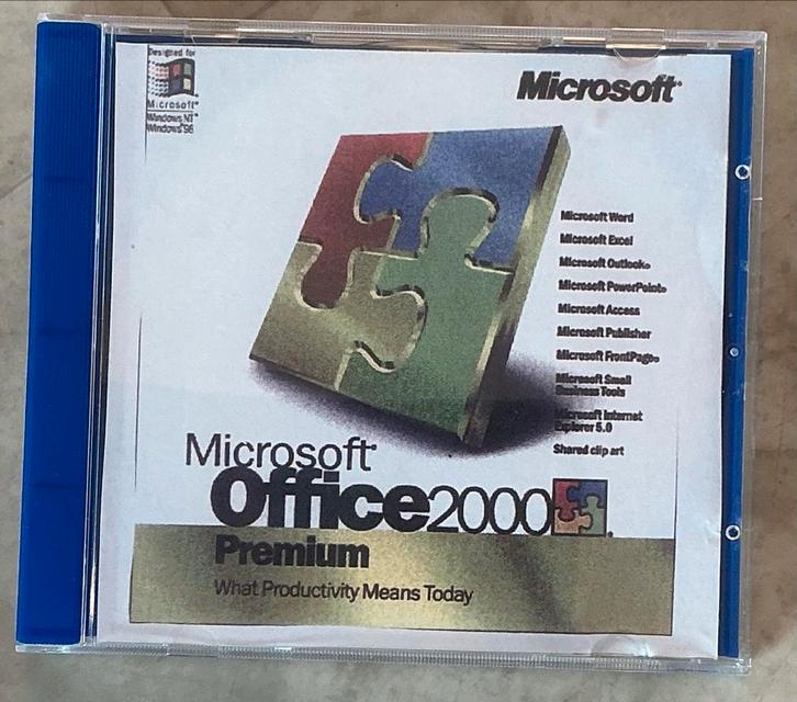 Microsoft Office 2000 Premium - Originele Kopie, Computers en Software, Besturingssoftware, Gebruikt, Windows, Ophalen of Verzenden