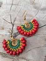 Nieuwe handgemaakte oorbellen boho stijl, Overige materialen, Hangers, Overige kleuren, Nieuw