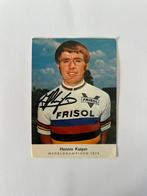 Wieler-ansichtkaart van Hennie Kuiper met handtekening, Ophalen of Verzenden, Sport en Spel