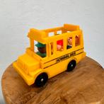 Fisher Price | Schoolbus met poppetjes uit 1988, Ophalen of Verzenden, Zo goed als nieuw, Auto of Voertuig