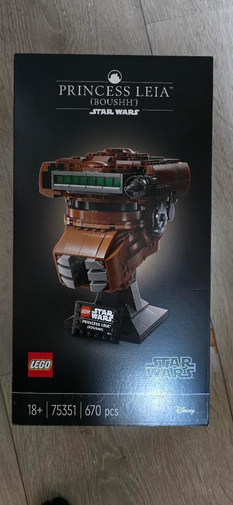 Lego star wars Prinses Leia (Boushh) Helm (75351), Kinderen en Baby's, Speelgoed | Duplo en Lego, Nieuw, Lego, Complete set, Ophalen of Verzenden