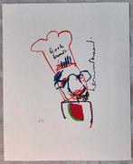 Herman Brood Kookkunst 24x30 cm, Antiek en Kunst, Kunst | Litho's en Zeefdrukken, Ophalen of Verzenden