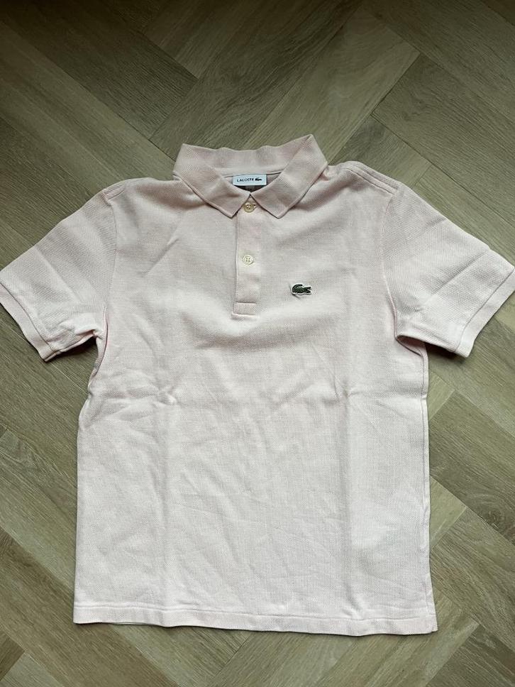 Lacoste polo roze maat 14 jaar, Kinderen en Baby's, Kinderkleding | Maat 164, Gebruikt, Jongen, Shirt of Longsleeve, Ophalen of Verzenden
