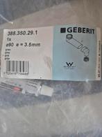 Geberit  toilet sprongebocht, Ophalen, Afvoer, Pvc, Nieuw