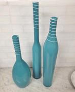 3 Leonardo vazen., Huis en Inrichting, Woonaccessoires | Vazen, Overige kleuren, Ophalen of Verzenden, Minder dan 50 cm, Glas