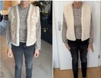 Bodywarmer gilet M 2-zijdig draagbaar vest imitatiebont jas, Kleding | Dames, Bodywarmers, Ophalen of Verzenden, Zo goed als nieuw