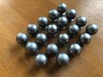 19 matte RVS knoppen voor keukenkastjes, Ophalen, Minder dan 50 cm, Gebruikt, Minder dan 25 cm