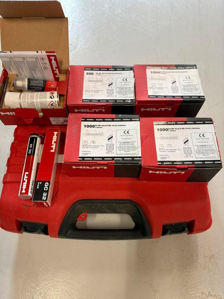 Hilti schiethamer gx 90-wf, Doe-het-zelf en Verbouw, Gereedschap | Machine-onderdelen en Toebehoren, Zo goed als nieuw, Ophalen