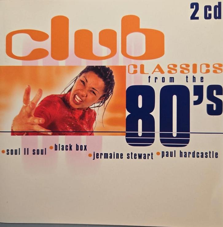 Club Classics From The 80's = 2cd = 3,99, Cd's en Dvd's, Cd's | Dance en House, Zo goed als nieuw, Dance Populair, Ophalen of Verzenden