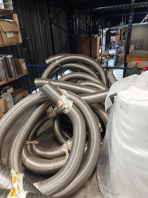Poujoulat flexibel rookkanalen OPRUIMING!, Huis en Inrichting, Kachels, Nieuw, Houtkachel, Hout, Ophalen