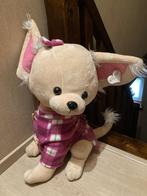 Grote pluche Chihuahua, Ophalen of Verzenden, Nieuw, Hond