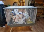 Hamsterkooi op poten, Dieren en Toebehoren, Knaagdieren en Konijnen | Hokken en Kooien, Kooi, Zo goed als nieuw, 75 tot 110 cm