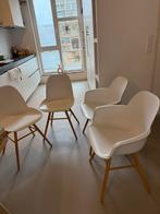 Zuiver Albert Kuip Stoel wit, Gebruikt, Wit, Scandinavisch, Vier