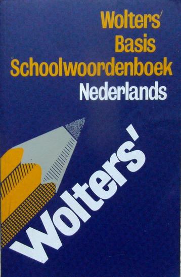 Wolters’ Basis schoolwoordenboek NEDERLANDS, beschikbaar voor biedingen