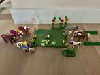 Playmobil pony en paarden set met poppetjes en natuur, Kinderen en Baby's, Speelgoed | Playmobil, Ophalen of Verzenden, Gebruikt