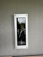 Mooie design klok, Ophalen, Zo goed als nieuw, Analoog, Wandklok