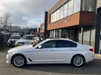 BMW 5-serie 530d xDrive High Executive SCHUIFDAK LEDER PDC S, Auto's, Automaat, Gebruikt, 2000 kg, Wit