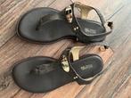 Micheal kors sandalen maat 37, Sandalen of Muiltjes, Ophalen of Verzenden, Zo goed als nieuw, Zwart