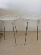 Ikea 2 x Bijzettafel met dienblad (setje), Huis en Inrichting, 45 tot 60 cm, Gebruikt, Ophalen of Verzenden, Minder dan 55 cm