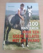 Boek 100 manieren voor een goede relatie met uw paard, Ophalen of Verzenden, Zo goed als nieuw, Paarden of Pony's