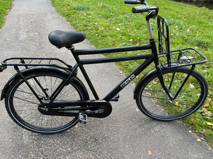 Te koop Herenfiets Transportfiets met voordrager, Fietsen en Brommers, Fietsen | Heren | Herenfietsen, Zo goed als nieuw, Overige merken