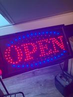 Lichtgevend ‘open’ bord, Ophalen of Verzenden, Zo goed als nieuw, Licht