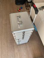 Make-up /Beauty koffer aluminium, Sieraden, Tassen en Uiterlijk, Koffers, Ophalen, Zo goed als nieuw