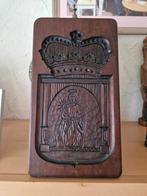 Houtsnijwerk wapen van Assen, Antiek en Kunst, Ophalen of Verzenden