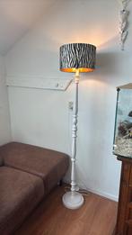 Staande lamp met zebra kap, Ophalen, Zo goed als nieuw, 150 tot 200 cm