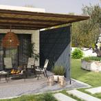 Uitschuifbaar Zijscherm tuinscherm zonnescherm windscherm g, Tuin en Terras, Ophalen of Verzenden, Nieuw, 150 tot 200 cm