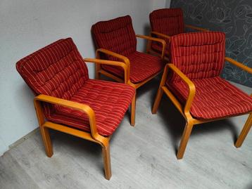 Vintage zweeds design Kinnarps stoel fauteuil Scandinavisch  beschikbaar voor biedingen