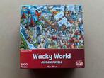 Goliath Wacky World Puzzel - 1000 stukjes, Hobby en Vrije tijd, Ophalen, 500 t/m 1500 stukjes, Zo goed als nieuw, Legpuzzel