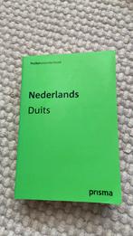 Prisma pocketwoordenboek Nederlands-Duits, Boeken, Woordenboeken, Duits, Prisma of Spectrum, Ophalen of Verzenden, Zo goed als nieuw