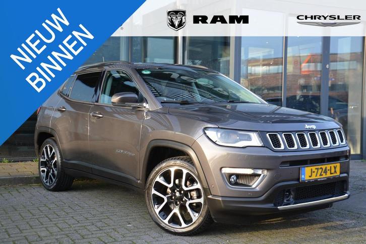 Jeep Compass 1.3T Limited | 1e eigenaar | NAP | Trekhaak 175, Auto's, Jeep, Bedrijf, Te koop, Compass, ABS, Achteruitrijcamera