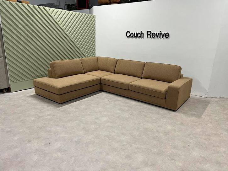 GRATIS LEVERING Sanders hoekbank 310x235 showroommodel, Huis en Inrichting, Banken | Bankstellen, Zo goed als nieuw, Vierpersoons of meer