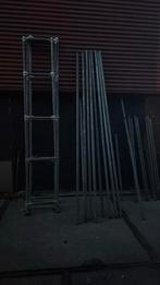 Stapelrack steiger stelling buizen bandenstelling, Doe-het-zelf en Verbouw, Steigers, Ophalen, Zo goed als nieuw