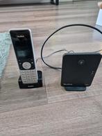 VoIP Yealink IP telefoon W56H met basisstation W60B, 1 handset, Ophalen of Verzenden, Zo goed als nieuw