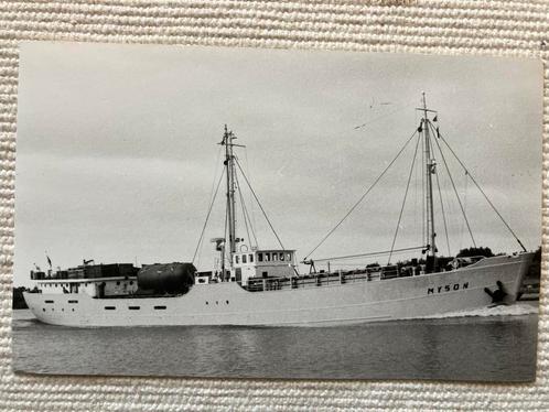MYSON  1956  Niestern Lijnzaad  VCK, Verzamelen, Scheepvaart, Zo goed als nieuw, Kaart, Foto of Prent, Motorboot, Ophalen of Verzenden