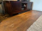 teakhout tv kast, Ophalen, Gebruikt, Teakhout, Minder dan 100 cm