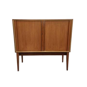 Vintage roldeurkast, dressoir  beschikbaar voor biedingen