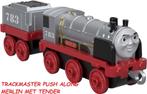 Nieuw Thomas Trein Trackmaster Push Along, Merlin met Tender, Ophalen of Verzenden, Nieuw
