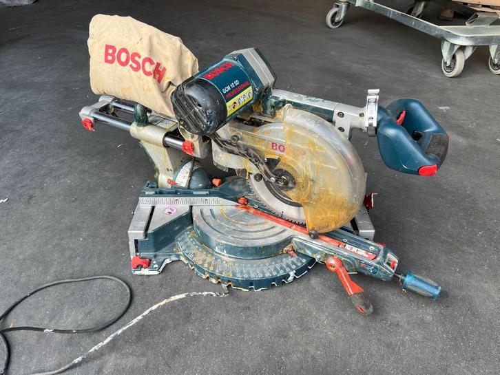 Bosch Professional GCM 10 SD - met GTA 2600, Doe-het-zelf en Verbouw, Gereedschap | Zaagmachines, Gebruikt, Afkortzaag, 1200 watt of meer