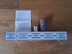 Nieuwe RVS douche drain 50 cm, Doe-het-zelf en Verbouw, Buizen en Afvoer, Afvoer, Nieuw, Ophalen of Verzenden, Rvs