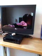 Een TV met DVD speler en 10 banden, Audio, Tv en Foto, Televisies, Ophalen of Verzenden, Gebruikt, 50 Hz, Overige merken