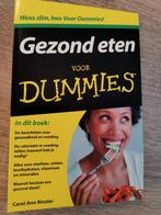 Carol Ann Rinzler - Gezond eten voor dummies, Ophalen of Verzenden, Zo goed als nieuw, Carol Ann Rinzler