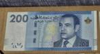 200 dirham Marokko, Postzegels en Munten, Ophalen of Verzenden, Overige landen, Los biljet